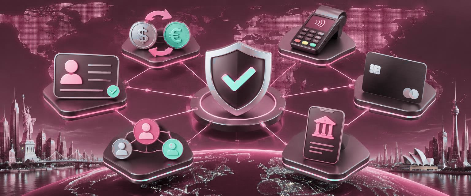 Exchange, payment and social profiles connected across a secure global network